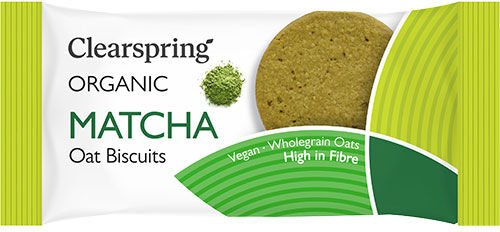 Clearspring Matcha Havrekjeks Økologisk 40 g Clearspring Matcha Havrekjeks Økologisk 40 g