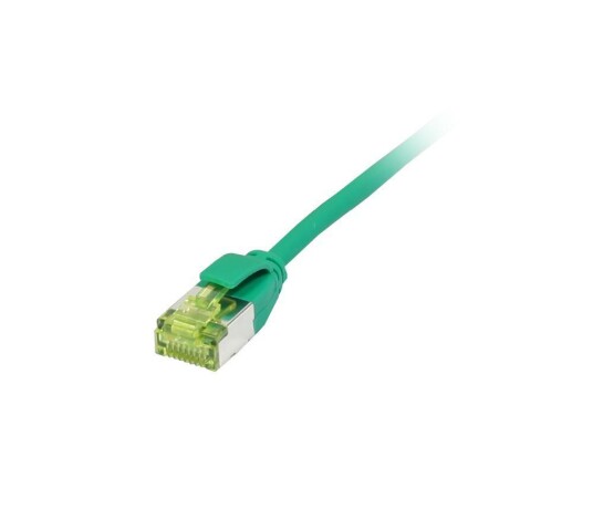 Synergy RJ45 Nettverkskabel Cat6a U/FTP Slim 2m Grønn