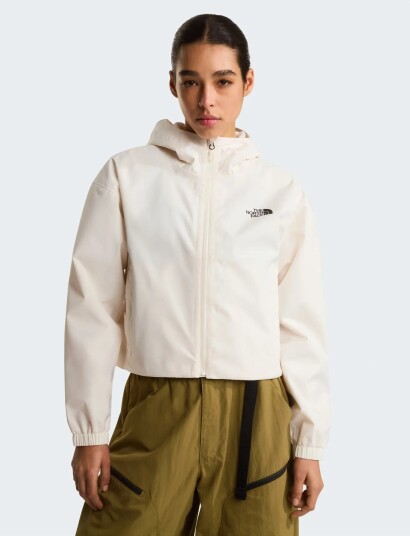 The North Face W Quest Mono Cropped Jacket Cream XL