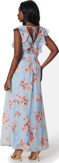 VILA Vikarin V-Neck ankle dress Kentucky Blue 42