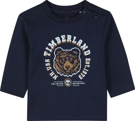 Timberland T skjorte Navy Timberland 2 år (92) T skjorte Marineblå