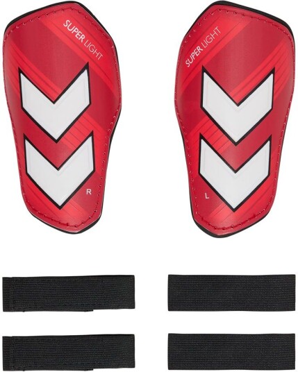 Hummel Shin Guards Super Light Rød XS
