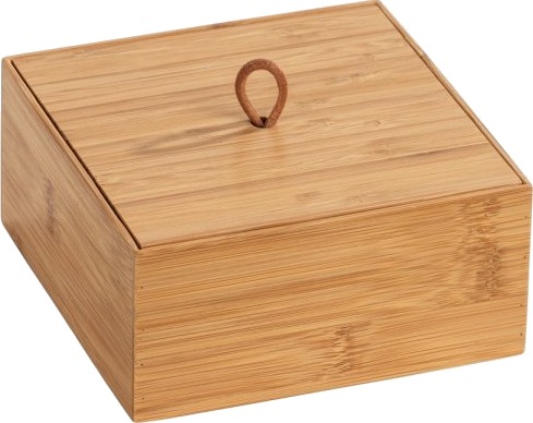 Wenko 23923100 Lager Boks Bamboo Firkant Bamboo Monokromatisk Innendørs