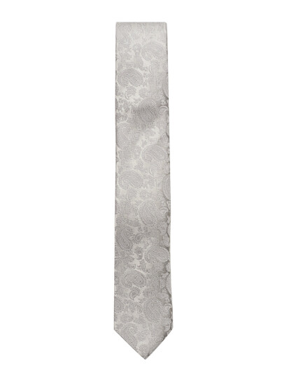 Amanda Christensen Slim Tie - Grey - ONE SIZE Amanda Christensen Slim Tie - Grey - ONE SIZE