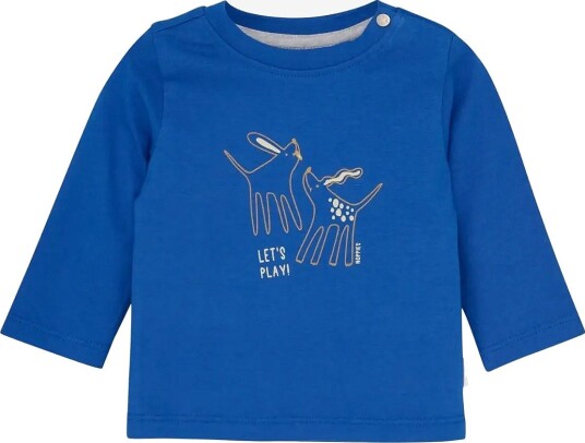 Noppies Boys Tee Shafer Long Sleeve N403 GREEK BLUE 56 Noppies Boys Tee Shafer Long Sleeve N403 GREEK BLUE 56