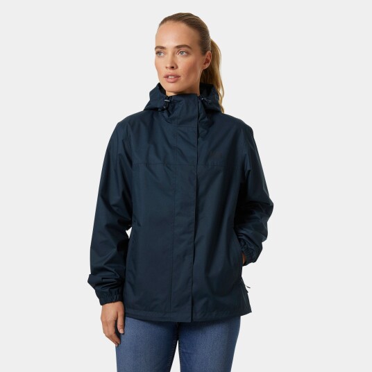 Helly Hansen Vancouver Regnjakke Dame Marineblå M Helly Hansen Vancouver Regnjakke Dame Marineblå M