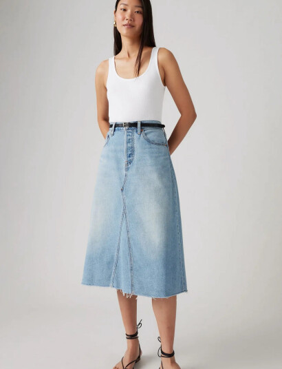 Levi"s® Hr Aline Decon Skirt Secret Se - Blue - 24
