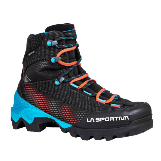 La Sportiva Aequilibrium St Gtx W's Fjellstøvel Black/hibiscus EU 40 La Sportiva Aequilibrium St Gtx W's Fjellstøvel Black/hibiscus EU 40