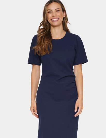 Saint Tropez Gennysz Dress - Navy - S