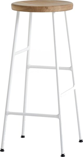 Hay Cornet Barkrakk H75 Krem/Hvit Eik