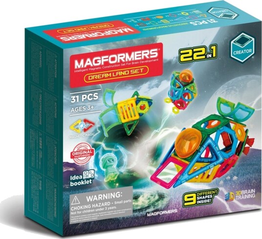 Magformers Dream Land Magnetsett 31 Deler