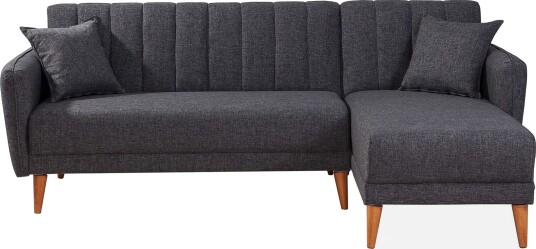Jenick Hjørnesofa Mørkegrå