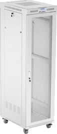 Lanberg Ff01 Series Rack Skap 600 X 800 Flat Pack With Mesh Door