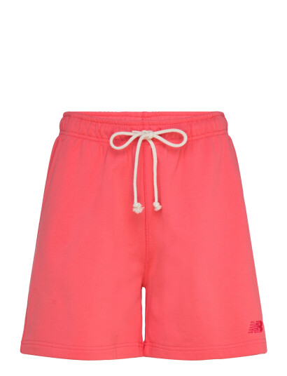 New Balance Athletics French Terry Short Coral XS