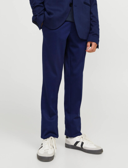 Jack & Jones Jjejaxon Jersey Trouser Noos Jnr Navy 170