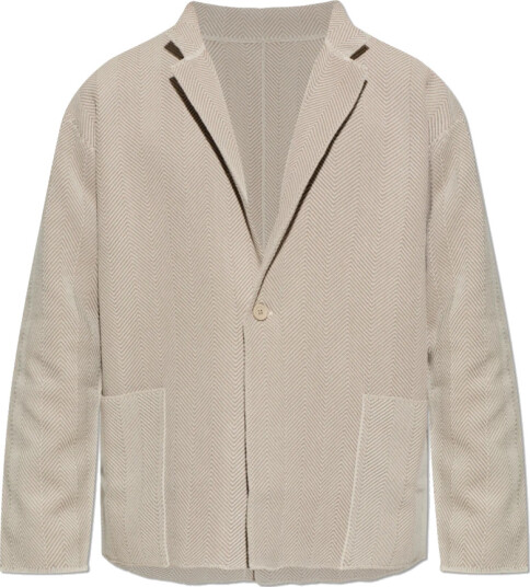 Issey Miyake Herre Jakker Beige ONE SIZE, Issey Miyake Herre Jakker Beige ONE SIZE,