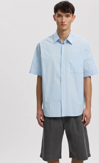 Annarr Anraslund Classic Stripe Ss Shirt Blue L Annarr Anraslund Classic Stripe Ss Shirt Blue L