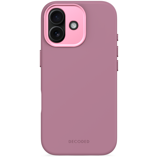 Decoded iPhone 17 AntiMicrobial Silikon Deksel MagSafe Kompatibel Rosette