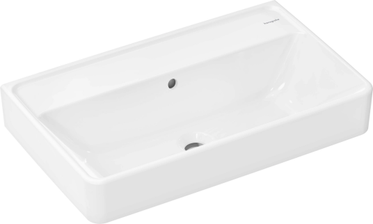 Hansgrohe Xanuia Q Vegghengt Servant 65x39 cm u/bl.hull m/ol Hvit m/SC