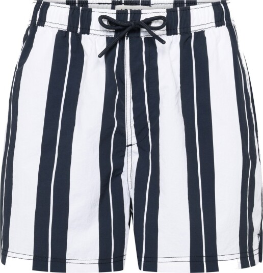 Solid Sdphilip Stripe Swim Sho Navy XXL