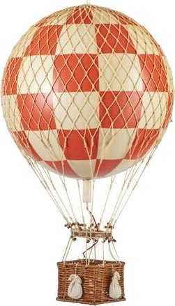 Authentic Models Travels Light luftballong Stjerner AP161BS