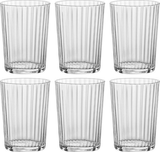 Modern House Aqua vannglass 50 cl 6 stk klar Modern House Aqua vannglass 50 cl 6 stk klar