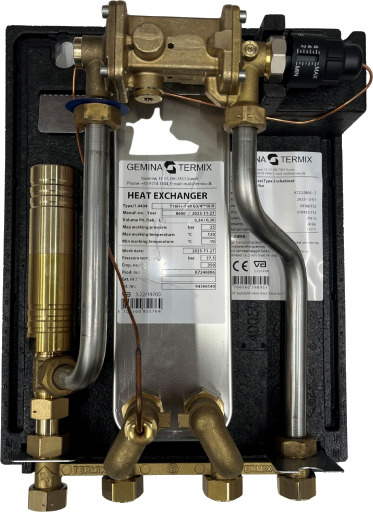 Termix Novi Type 2 Hydraulisk System uten skap med GTU, TPV og isolasjon Termix Novi Type 2 Hydraulisk System uten skap med GTU, TPV og isolasjon