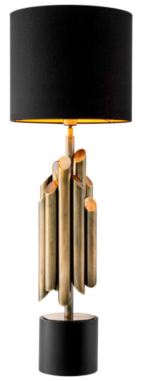 Beau Rivage bordlampe antikk messing