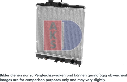 AKS DASIS 100550N Radiator motorkjøling