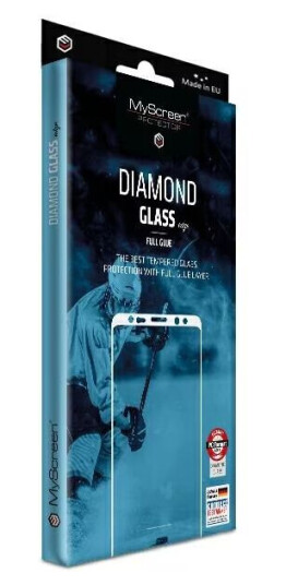 MS Diamond Glass Edge FG Oppo A93 svart/svartFulllim