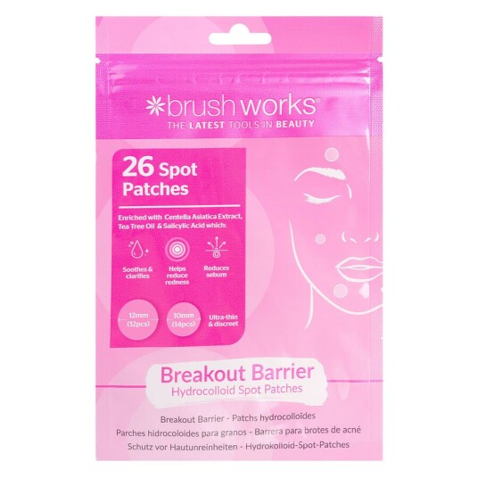 Brushworks Breakout Barrier Hydrocolloid Spot Patches 26pcs Brushworks Breakout Barrier Hydrocolloid Spot Patches 26pcs