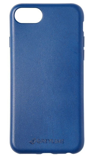 GreyLime iPhone SE (2022 / 2020) / 8 / 7 GreyLime 100% Plantebasert Deksel - Navy Blue - Kjøp et Deksel & Plant et Tre