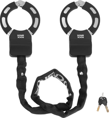 ROCKBROS Sykkellås Kjettinglås for Elscooter / Balansesykkel / Terrengsykkel Tyverisikret