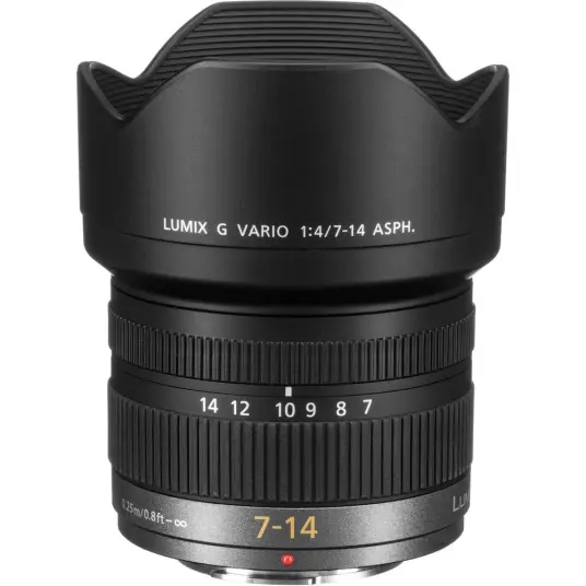Panasonic Lumix 7-14mm Vidvinkelzoomobjektiv f/4 Micro Four Thirds