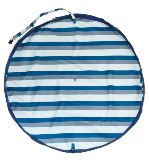 play&go Lekematte Outdoor 2-i-1 Stripes blå/ green ⌀ 140 cm play&go Lekematte Outdoor 2-i-1 Stripes blå/ green ⌀ 140 cm