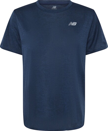 New Balance Athletics T Shirt Navy XS