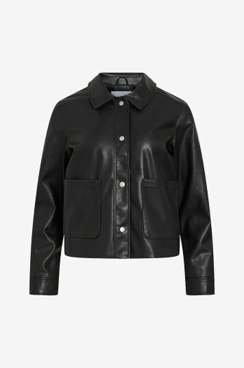 Vila Jakke viHellium Short Jacket Svart Vila Jakke viHellium Short Jacket Svart
