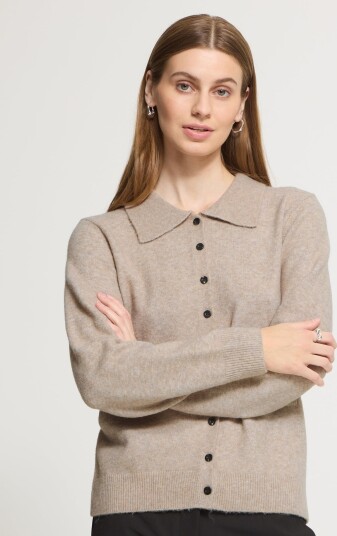 Ichi Dasila Cardigan Beige XXL