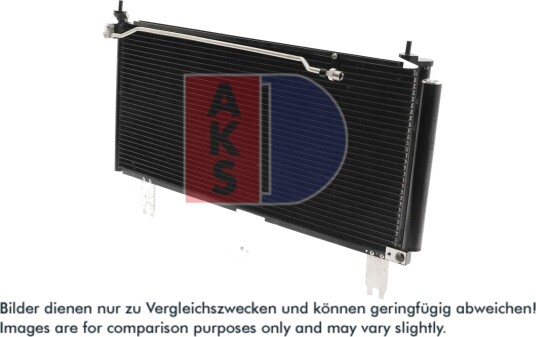 Kondensator, klimaanlegg AKS DASIS 322015N