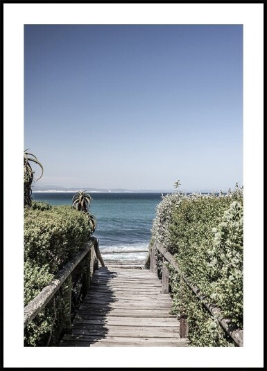Seaside Tranquility Plakat / 21x30cm