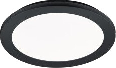 Trio Lighting Camillus taklampe, sort, Ø26 cm Trio Lighting Camillus taklampe, sort, Ø26 cm