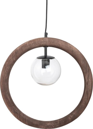 Lama Taklampe Liege Ring Brun Ø45 Lama Taklampe Liege Ring Brun Ø45