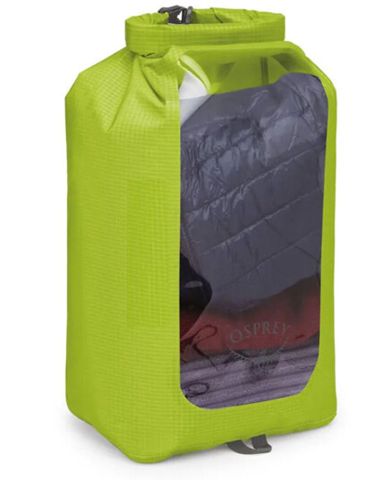 Osprey Dry Sack 12 W/window Limon Green Limon Green unisex