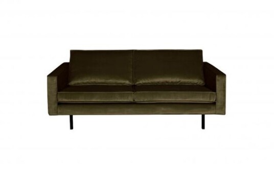 BePureHome - Rodeo 2,5 pers. sofa fløyel - Hunter green