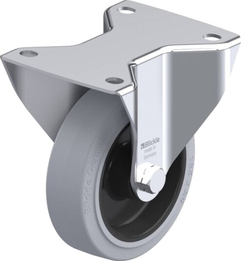 Blickle 331306 Bk-Poev 125R-3-Sg Fast Hjul Hjuldiameter: 125 Mm Bæreevne (Maks.): 250 Kg 1 Stk