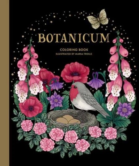 Botanicum Coloring Book Av Maria Trolle