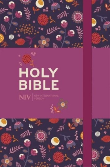 Niv Pocket Floral Notebook Bible Av New International Version