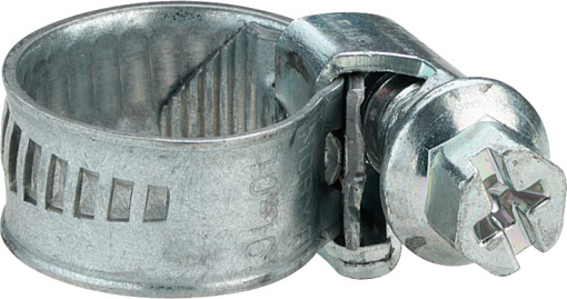 10–20 mm x 1/2" slangeklemme i pistolmetall