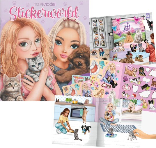 TOPModel Stickerworld Kitty Og Doggy