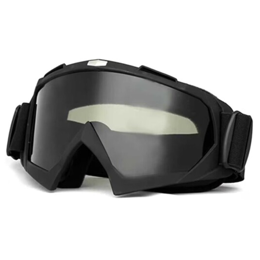 Skibriller Tonet glass matt svart